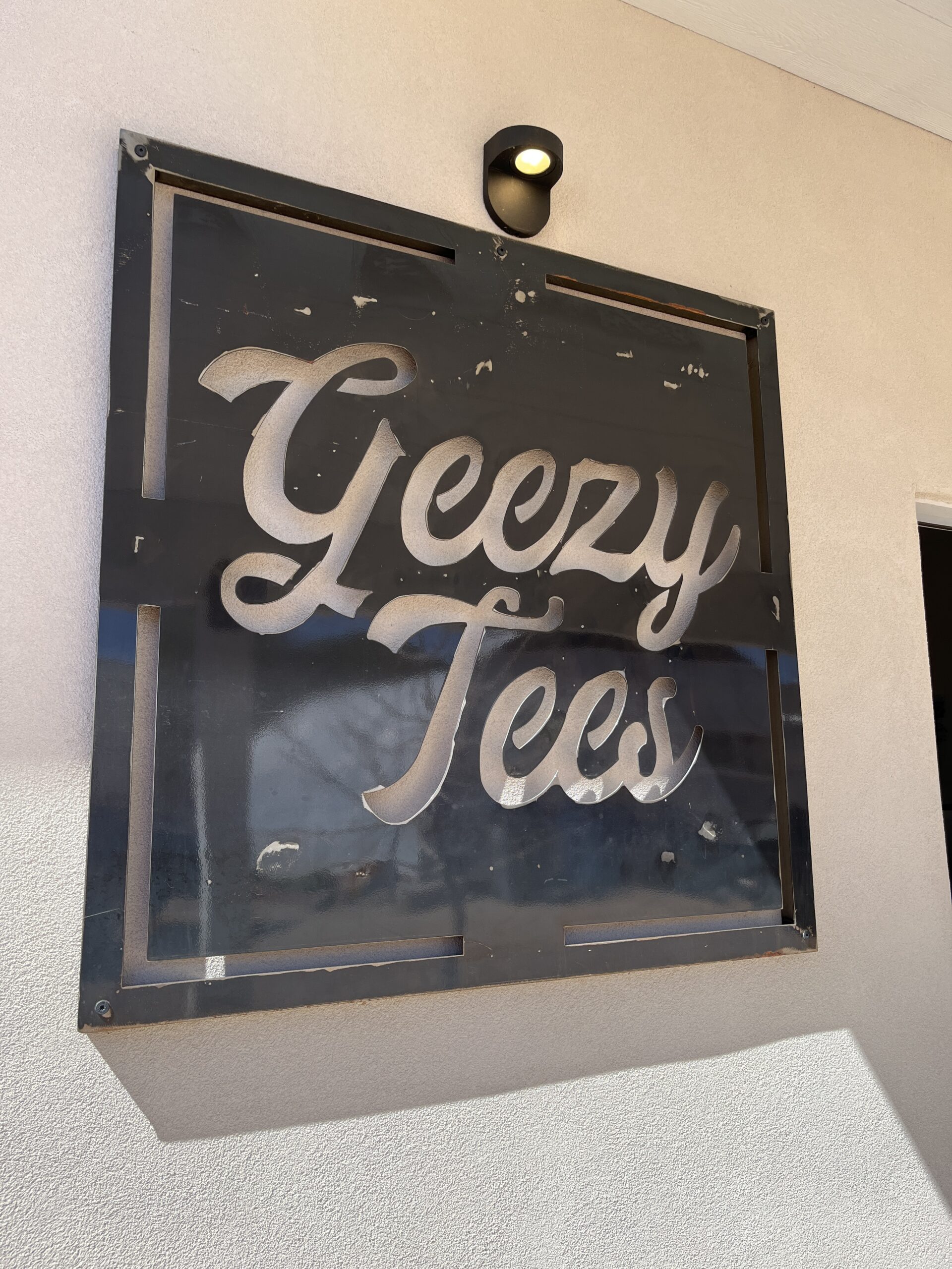 Screen Print Go Local with Geezy Tees